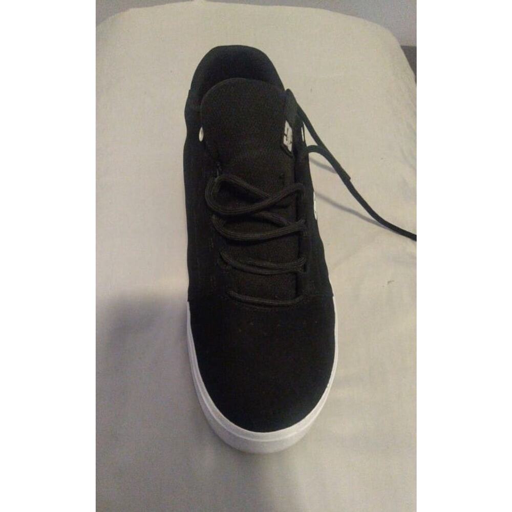 DC Men's Trase TX Black Sneaker, Size 14 M, Skate Shoes Black & White - Picture 12 of 12